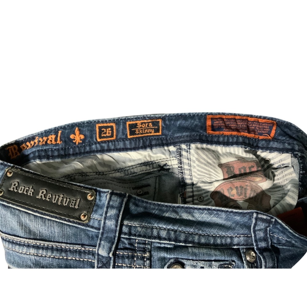 Rock Revival Sora Skinny‎ size 26 - Picture 6 of 16